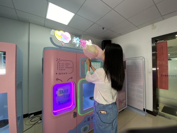 2022 Best Cotton Candy Vending Machine Made In China|Factory Price Cotton Candy Vending Machine For Sale